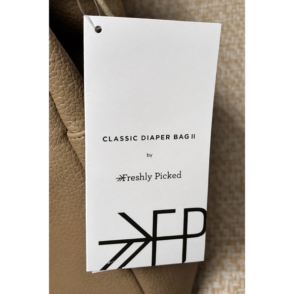 Freshly Picked Classic Diaper Bag Backpack Aspen V2 NWT Vegan Leather - Picture 8 of 8